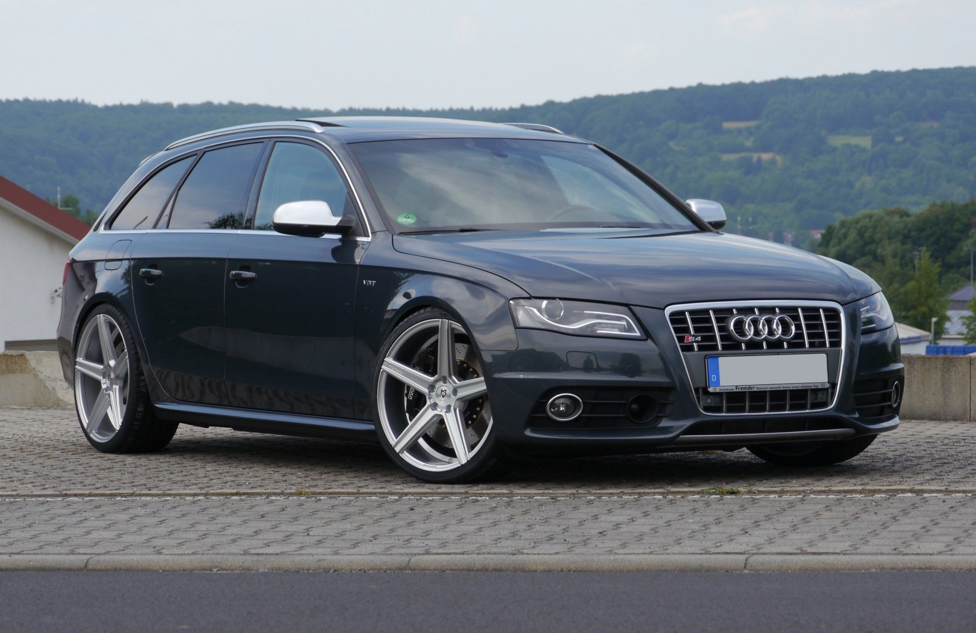 Audi S4 B8 - MbDESIGN KV1 Konkave 9x20 - Silber - MbDESIGN ...